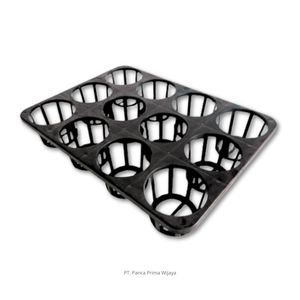 Plateau de semis d'orchidées en plastique de haute qualité, 12 trous |   Plateau de germination pour orchidées, léger, écologique et durable - Product Image 1