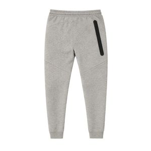 Conjunto Deportivo de Chaqueta con Capucha y Cremallera Completa y Pantalones Deportivos de Felpa Técnica para Hombre, Color Gris Claro, para Entrenamiento Atlético - Product Image 6