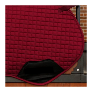 Tapis de selle pour cheval sur mesure, respirant, en mélange de laine polyester moelleuse, pour le dressage, le saut d'obstacles, l'entraînement équestre et l'utilisation en écurie - Product Image 2