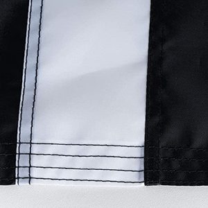 Drapeau de la Ligne Rouge Fine pour Pompier, 2x3, d'extérieur, avec étoiles brodées et bandes cousues, en hommage aux premiers intervenants, bannière robuste USA TOP - Product Image 2
