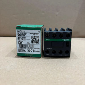 Schneider TeSys D Deca Series Mini bloque de contactor modular LADN22 piezas de repuesto para elevador bloque de contacto auxiliar con 2NO + 2NC - Product Image 1