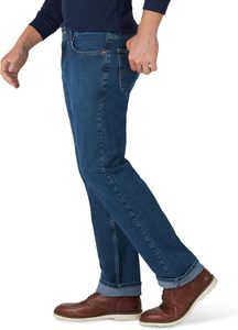 Plus Size Denim Shorts for Men <b>Baggy</b> Classic Straight Leg Casual Jeans Short Loose Fit Skinny Stretch <b>Jorts</b> - Product Image 3