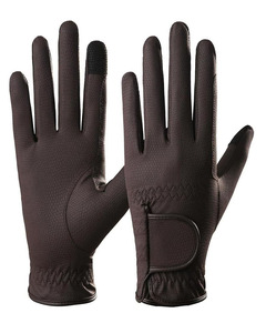 Pour unisexe OEM Logo Gants d'équitation en cuir de qualité supérieure Gants équestres confortables pour hommes - Product Image 2