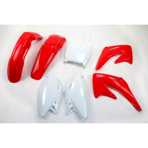 Kit di plastica OEM per Honda CRF 450R 2002-2003 tra cui gomma e metallo tipo di luce - Product Image 1