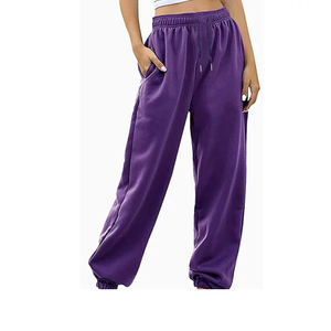 Custom Winter Women's Athletic <b>Joggers</b> Fleece Breathable Eco-Friendly Loose <b>Fit</b> Wholesale Rate Customized Design From BD - Product Image 3