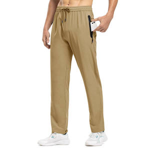 Pantalons pour hommes printemps-été, taille M-5XL, décontractés, respirants, coupe slim, pantalons longs pour hommes, poche zippée, pantalons de survêtement pour hommes - Product Image 2