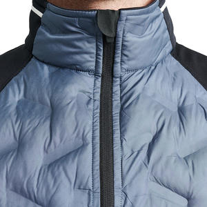 เสื้อแขนกุดกันน้ำกันลมระบายอากาศแห้งเร็วเสื้อกีฬาไฮบริดแบบหลายกระเป๋าสำหรับผู้ชาย - Product Image 4