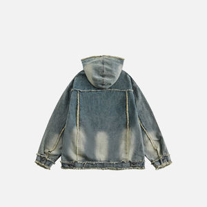 Sweat à capuche Ninja zippé en coton uni de haute qualité pour homme, style streetwear hiver, design 2025, personnalisé, 430 g/m², respirant - Product Image 4