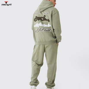 Chándal Deportivo Informal con Capucha para Hombre, Hecho Profesionalmente, con Logotipo Personalizado, de Alta Calidad, Transpirable, Talla Grande, Ropa de Entrenamiento, Precio Razonable - Product Image 2