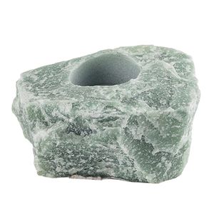 Natural Stone <b>Candle</b> Holder <b>Green</b> Aventurine Natural Crystal <b>Candle</b> Holder Gemstone Crystal Reiki Healing Wholesaler Supply - Product Image 2