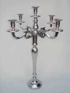 Candelabro de decoración de boda de estilo Vintage de calidad superior, centro de mesa, candelabro decorativo de precio más bajo para el hogar - Product Image 4