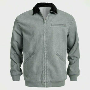 แจ็กเก็ตลำลองของผู้ชายคอตั้งผ้าระบายอากาศได้และทนทานสำหรับฤดูหนาวบริการ OEM/ODM - Product Image 1