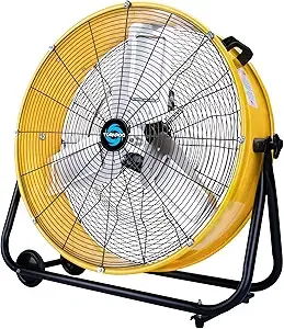 ล่าสุด24 "ดรัมพัดลมโลหะ-ความเร็วสูง8540 CFM 3สปีดใช้งานหนักสำหรับใช้ในอุตสาหกรรมและเชิงพาณิชย์ - Product Image 1