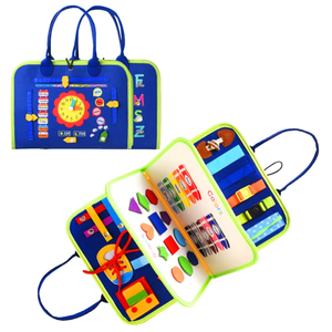 <span class=keywords><strong>Bambini</strong></span> educazione precoce Montessori giocattoli bambino occupato bordo giocattolo sensoriale <span class=keywords><strong>per</strong></span> i <span class=keywords><strong>bambini</strong></span> Multi attività sentito occupato da bordo <span class=keywords><strong>libri</strong></span> - Product Image 6