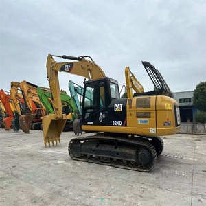Excavadora de Orugas Usada de 24 Toneladas para 324D, Bomba Hidráulica de Alta Calidad, Pocas Horas de Uso, 1 Año de Garantía en Venta - Product Image 4