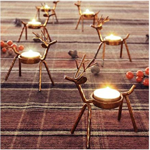 Portavelas decorativo de reno, la mejor calidad, decoración del hogar, portavelas para accesorios de iluminación - Product Image 1