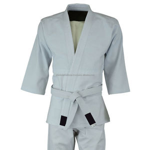 Meilleures ventes Uniforme de judo sur mesure taille adulte Nouveau design Uni teint Vêtements d'arts martiaux avec logo personnalisé à vendre - Product Image 5