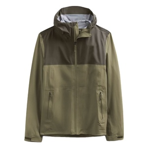 Hommes vestes simples sérigraphie Logo noir Oem impression demi-fermeture éclair nylon pull à capuche coupe-vent personnalisé vestes pour hommes 2026 - Product Image 4