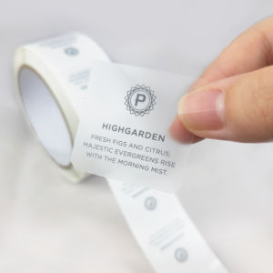 Etiqueta transparente personalizada - Product Image 5