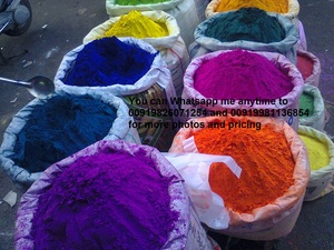 Polvo de Colores Ecológico Natural para Holi, Polvo de Colores para Acción de Gracias y Halloween, 15 Colores, Resistente al Agua, Biodegradable, Hecho a Mano - Product Image 3