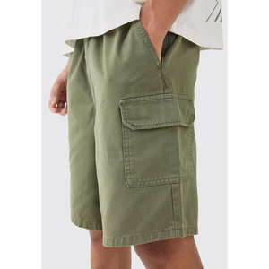 กางเกงขาสั้นคาร์โก้ผู้ชายกางเกงขาสั้นคาร์โก้แบบหลายกระเป๋า - Product Image 6