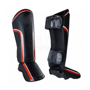 Espinilleras de boxeo duraderas para entrenamiento y combate Espinilleras cómodas para boxeo y Kickboxing - Product Image 1
