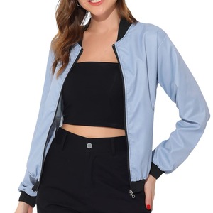 เสื้อแจ็กเก็ตผู้หญิงผ้าฝ้ายผิวแกะระบายอากาศได้ดีปรับแต่งได้ - Product Image 1