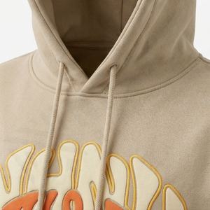 Conjunto Deportivo Personalizado con Estampado 3D en Relieve, Sudadera con Capucha y Pantalones Deportivos Holgados de Algodón, Color Personalizado - Product Image 4