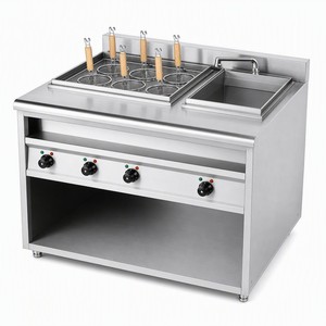 Marmite à nouilles commerciale sur pied 8kW 10kW pour équipement de cuisson de pâtes rapide pour la restauration rapide - Product Image 1