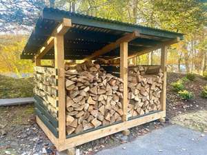 Bois de chauffage de chêne de haute qualité, 100% sec, haute densité, écologique, meilleur de l'Europe, champs et terres, taille sélectionnée, bois de construction - Product Image 5