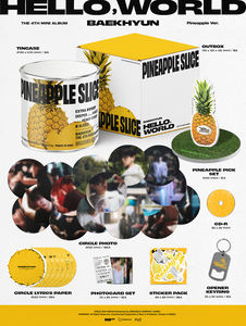 EXO BAEKHYUN - [ HELLO WORLD ] 4º MINI (Versión PIÑA) Álbum de KPOP Más Vendido en Corea - Product Image 4