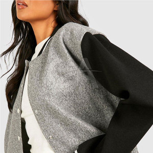 Pakistan Manufactures Letterman <b>Jackets</b> High Quality <b>Lightweight</b> Oem Design Letterman <b>Jackets</b> For <b>Women</b> - Product Image 3