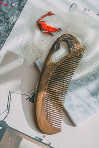 Peine de madera hecho a mano con diseño estático de estilo moderno para uso en Salón al por mayor en India - Product Image 4