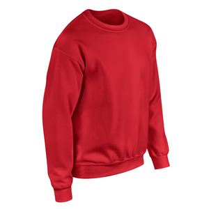 Sweat-shirt à col rond 100% coton pour homme Pull d'hiver lourd avec techniques brodées Haut décontracté Streetwear Basics - Product Image 5