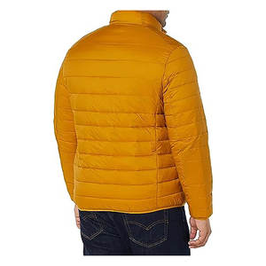 Veste matelassée alternative au duvet pour homme, pliable, isolation thermique et légère, veste matelassée durable, imperméable, 100% polyester - Product Image 6