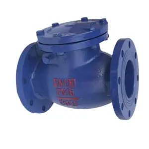 KEFA Ductile Iron PN16 DN250mm 10in hydraulique Amortisseur de levage avec poids sanitaire swing Clapet anti-retour