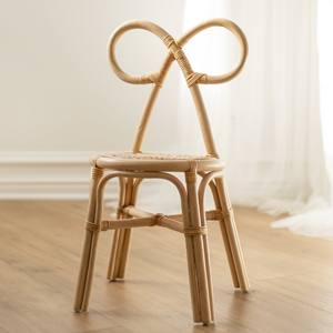 Braided rattan kids <b>chair</b> cheapest cost sustainable material <b>chairs</b> for children wholesale - Product Image 5