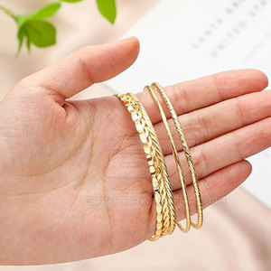 Juego de Brazaletes Tradicionales para Mujer, Accesorios de Vestimenta Étnica, Juego de Brazaletes de Novia para Mujer, Personalizados - Product Image 5