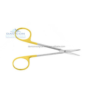 Tijeras Manuales SuperCut para Estrabismo con Insertos TC - La Base de los Instrumentos Quirúrgicos con Certificación CE ISO DAVICON DE-1331 - Product Image 5