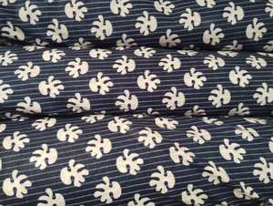 Tela de punto de algodón puro Natural 100% indio, estampado de flores de pantalla Floral ligero para ropa de hombre, trajes, vestidos - Product Image 2