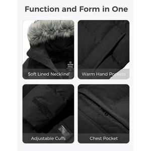 Abrigo de Alta Calidad para Hombre, Chaqueta Acolchada Moderna para Otoño/Invierno, Secado Rápido, Resistente al Viento, Ropa Casual Cálida - Product Image 6