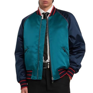 Haute qualité nouvelle mode 2025 nouveau Style de mode hommes Sport basket-ball Bomber veste fermeture éclair veste pour hommes - Product Image 1