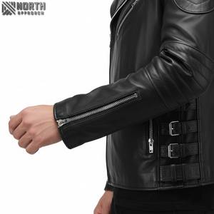 100% Original Premium Leather <b>Racer</b> Bomber Jacket High Quality Custom OEM Front Camouflage Unisex - Product Image 3