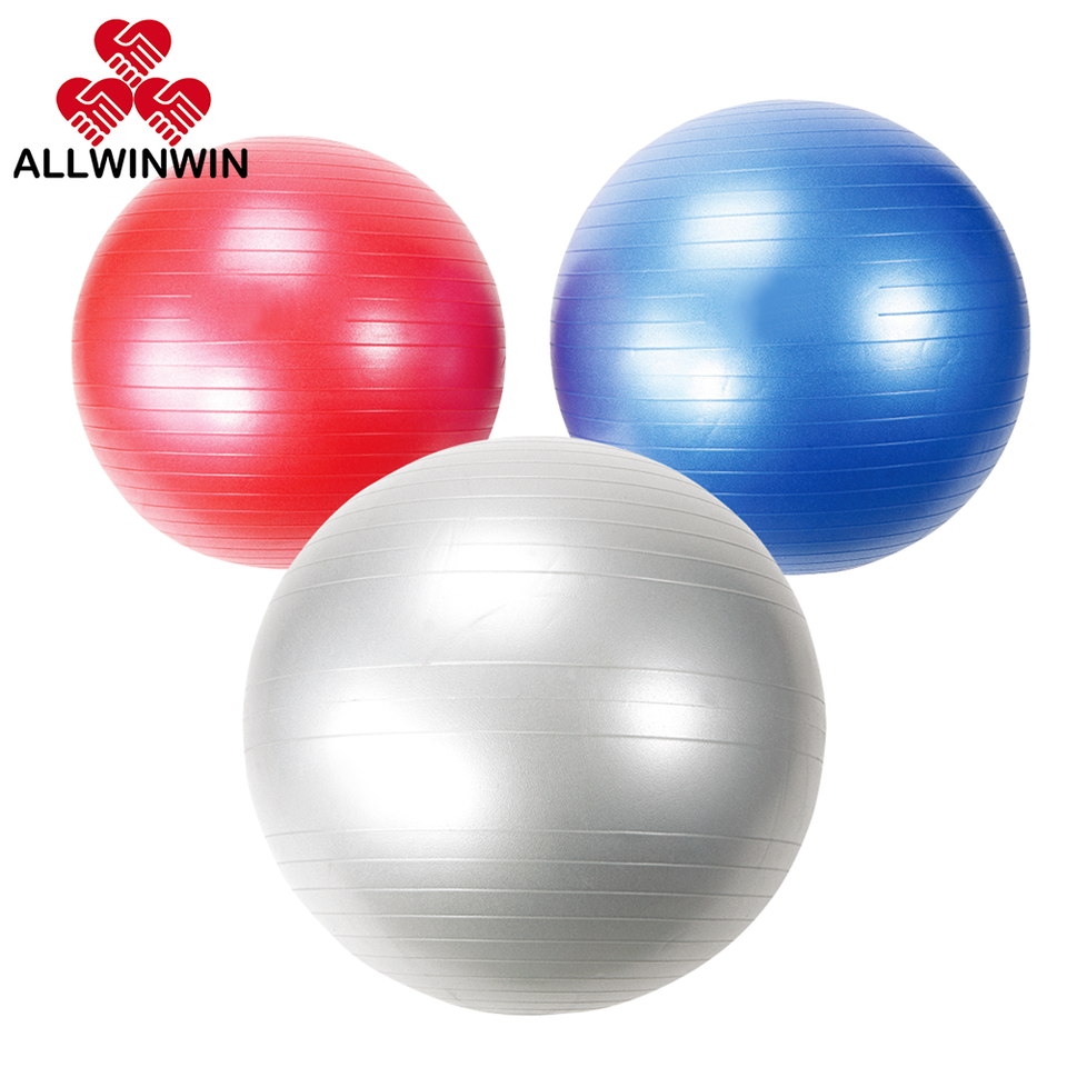 ALLWINWIN EXB01 Exercise Ball - Anti-Burst Yoga Workout Stability