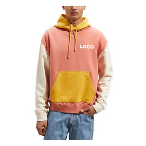 Sudaderas con capucha sólidas para hombre 100% de punto de algodón para la temporada de otoño - Product Image 3