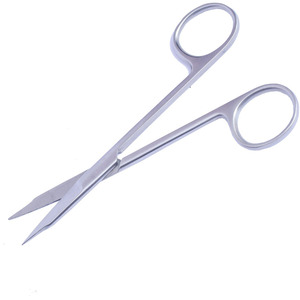 Tijeras de Tenotomía Stevens <span class=keywords><strong>Odontomed</strong></span> 2011 de Calidad Superior, 4 1/2 Pulgadas, Acero Inoxidable, Hoja Afilada Manual, Curvadas, Quirúrgicas, ¡Gran Oferta! - Product Image 2