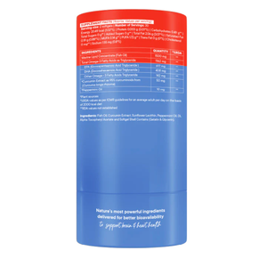 Huile de poisson oméga-3 haute résistance avec DHA et EPA, formule végétale hautement absorbable - Product Image 2