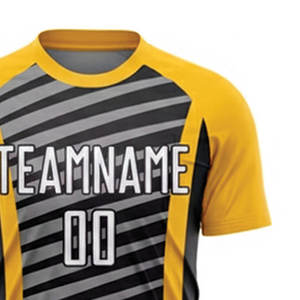 Elegante Conjunto de Uniforme de Fútbol de Manga Corta Transpirable con Tela Elástica Cómoda para Partidos de Élite - Product Image 6