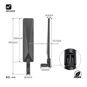 196 मिमी 4 ग्राम ltte बाहरी पैडल एंटीना 5dbi उच्च लाभ मल्टीबैंड लंबी दूरी के ऊर्ध्वाधर ध्रुवीकरण के लिए - Product Image 6