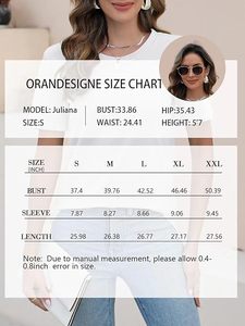 เสื้อยืดแขนสั้นสำหรับผู้หญิงเสื้อแฟชั่นบล็อกสีเป็นมิตรต่อสิ่งแวดล้อมและป้องกันการเกิดจีบ - Product Image 6